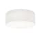 Afx Anton 12'' Flush Mount - Linen White Shade ANF1214MB-LW - alternate 1